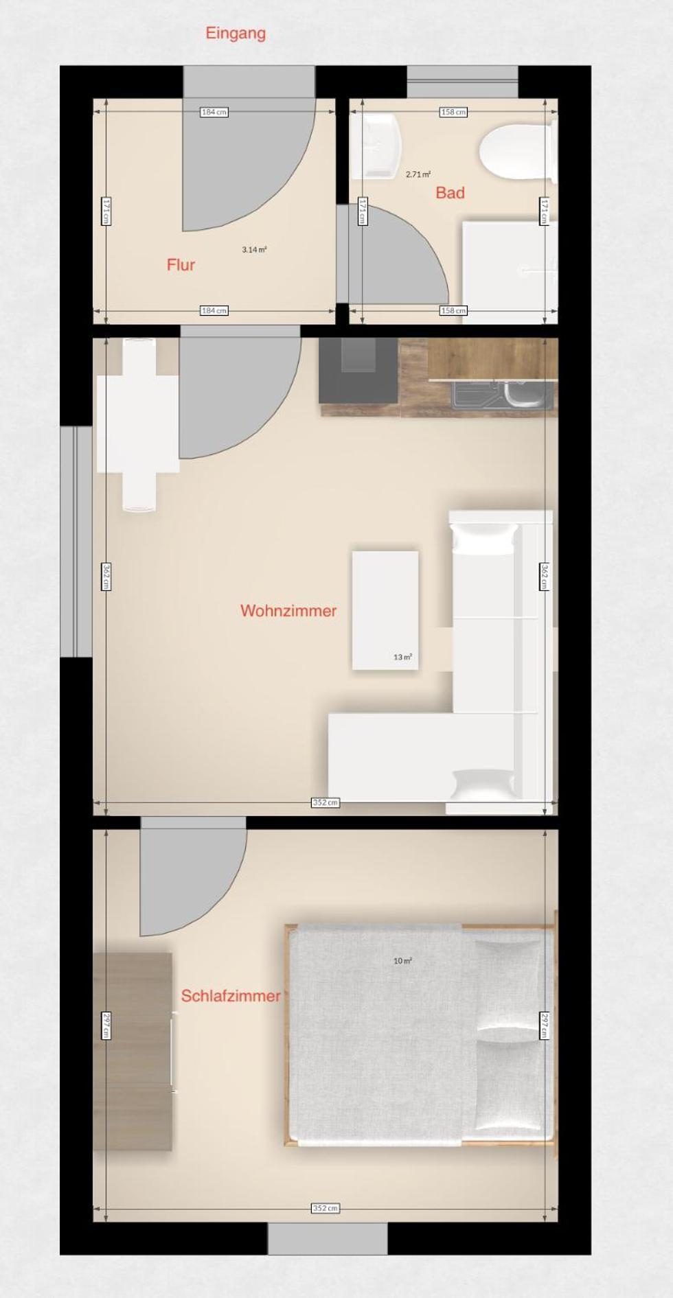 Apartment Zum Findling *